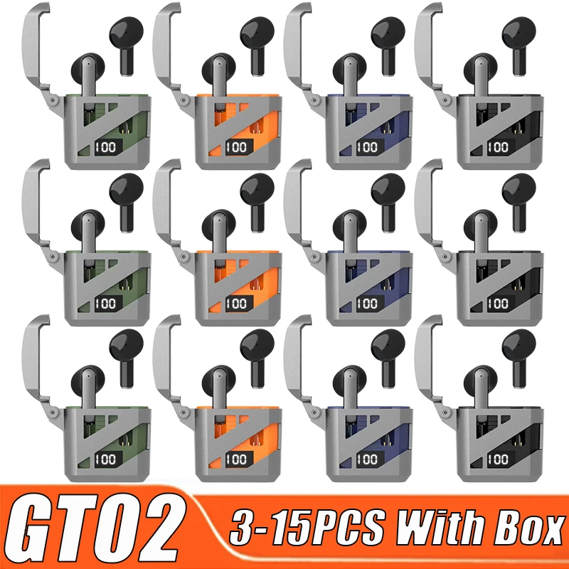 GT02 Bluetooth Earphones Smart Headphones Wireless Headset