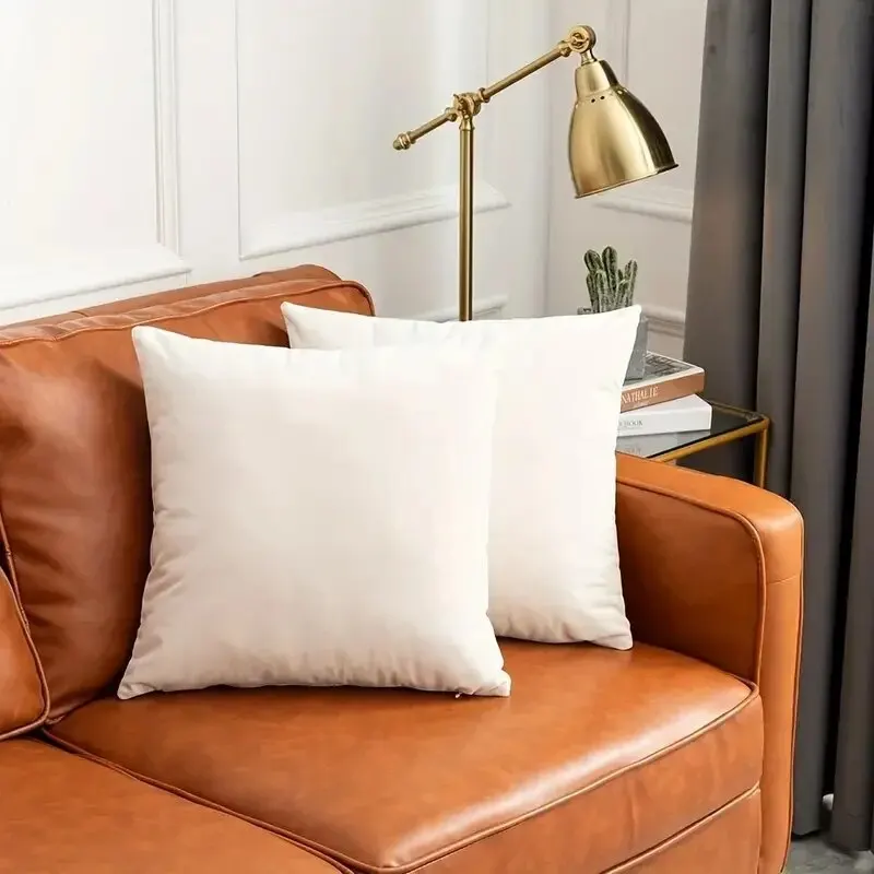 Luxurious Velvet Burnt Orange Throw Pillow – Soft and Cozy Cushion Cover