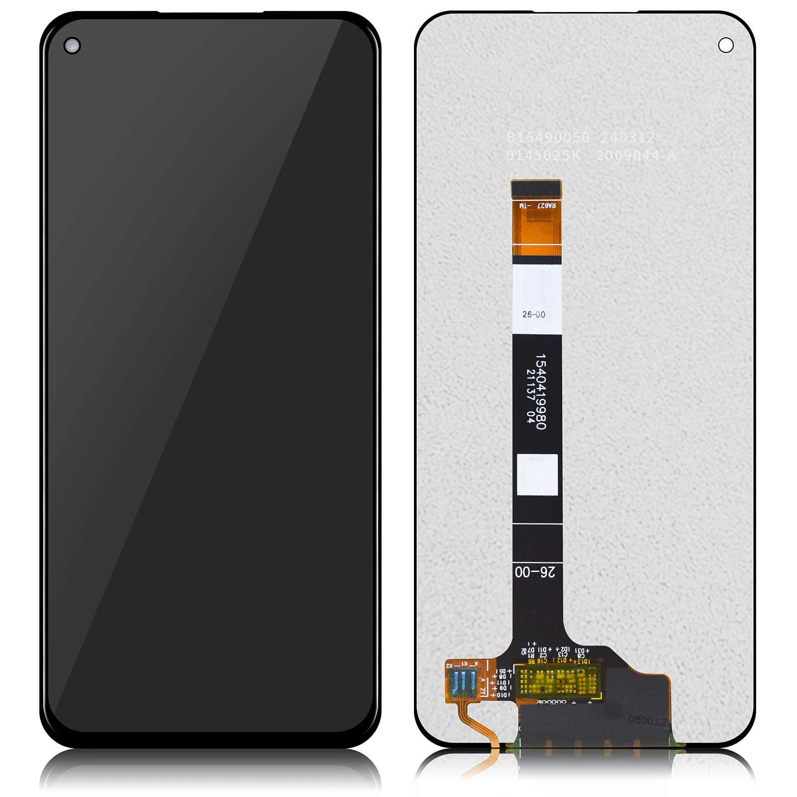 LCD 디스플레이 터치 스크린 디지타이저 어셈블리, OPPO Realme 8 5G RMX3241, Realme V13 A93s 5G 교체용, 6.5 인치