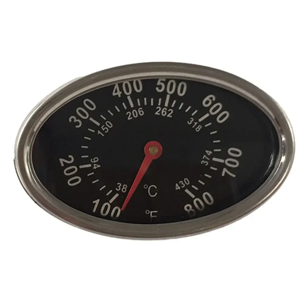 Metal Temperature Gauge Grill Thermometer Cooking Temperature Accessories thermocouple replacement probe For Weber Q2000 / Family Q