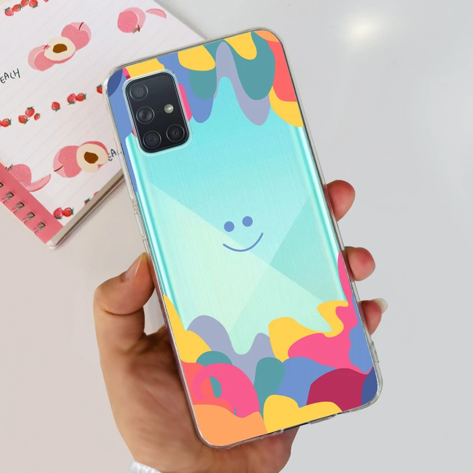 Stylish Painted Soft Silicone Phone Case with Bumper