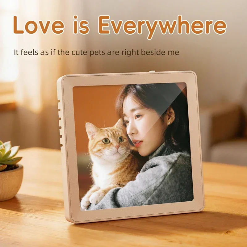 Multifunctional Magnetic Bluetooth Speaker & Photo Frame with Audio Playback