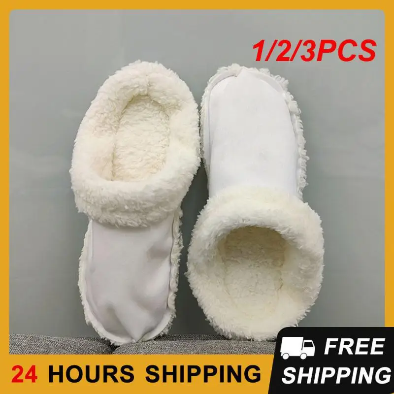 

1/2/3PCS Soft Insole Comfortable Liner Thickened Insole Outdoor Plush Insole Removable Cotton Sleeve Warm Insole Insoles