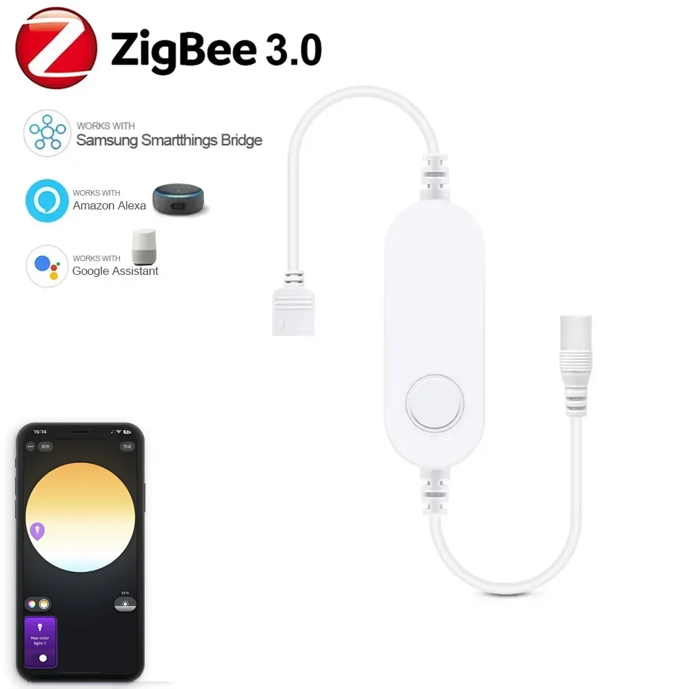 Zigbee LED Cabinet Light Bar Kit 30CM Dimmable Dual White Kitchen Shelf Closet Decor Tuya App/Voice Control for Google Alexa led cabinet light cabinet lights led cabinet lights under cabinet light