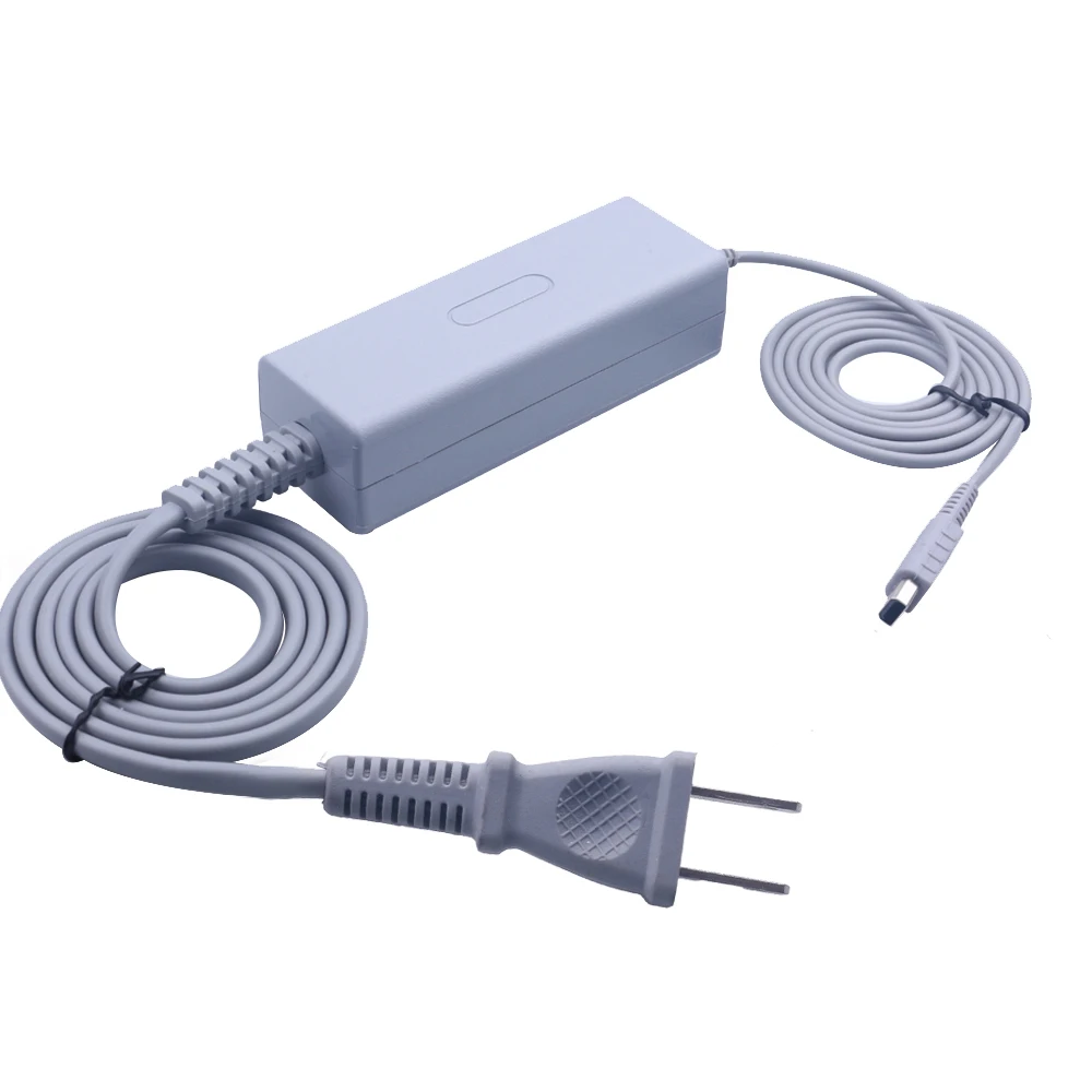US/EU Plug 100-240V AC Charger Adapter Home Wall Power Supply For Nintendo WiiU Gamepad Joypad Controller