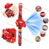 Disney Minnie Frozen projection electronic kids watch cartoon characters Spider-Man Iron Man toy children's watch birthday gifts 3