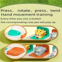 Montessori Pop up Animal Toys and Learning Boxes - Enhance Logic and Motor Skills, Suitable for Children's Birthday Gifts 3
