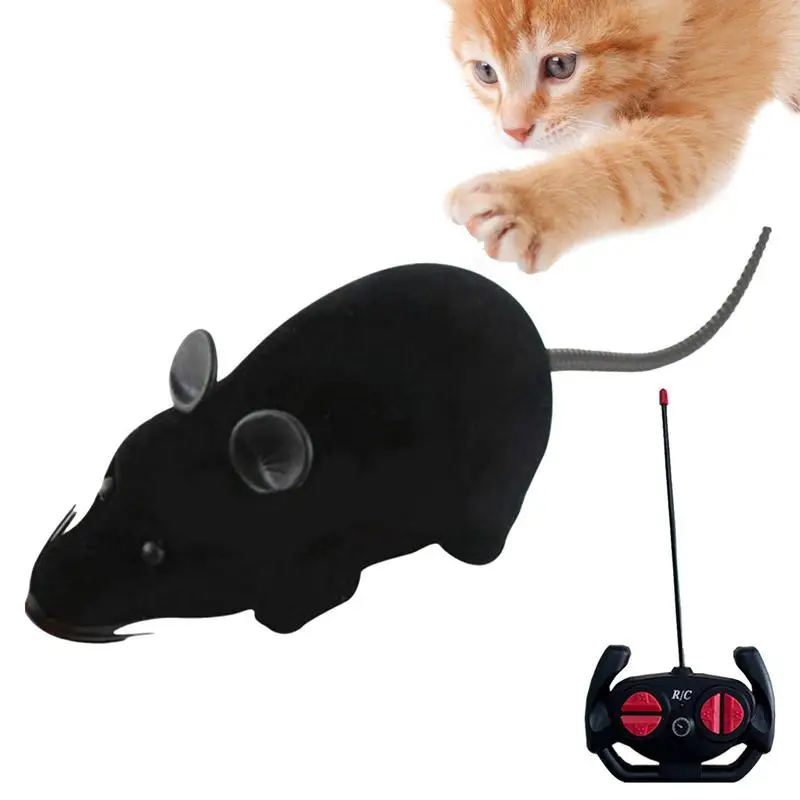 

Electronic Mouse Cat Toy RC Mouse Cat Toy Wireless Electronic Mouse A Better Gift For Your Cats Dogs Pets Children And Children