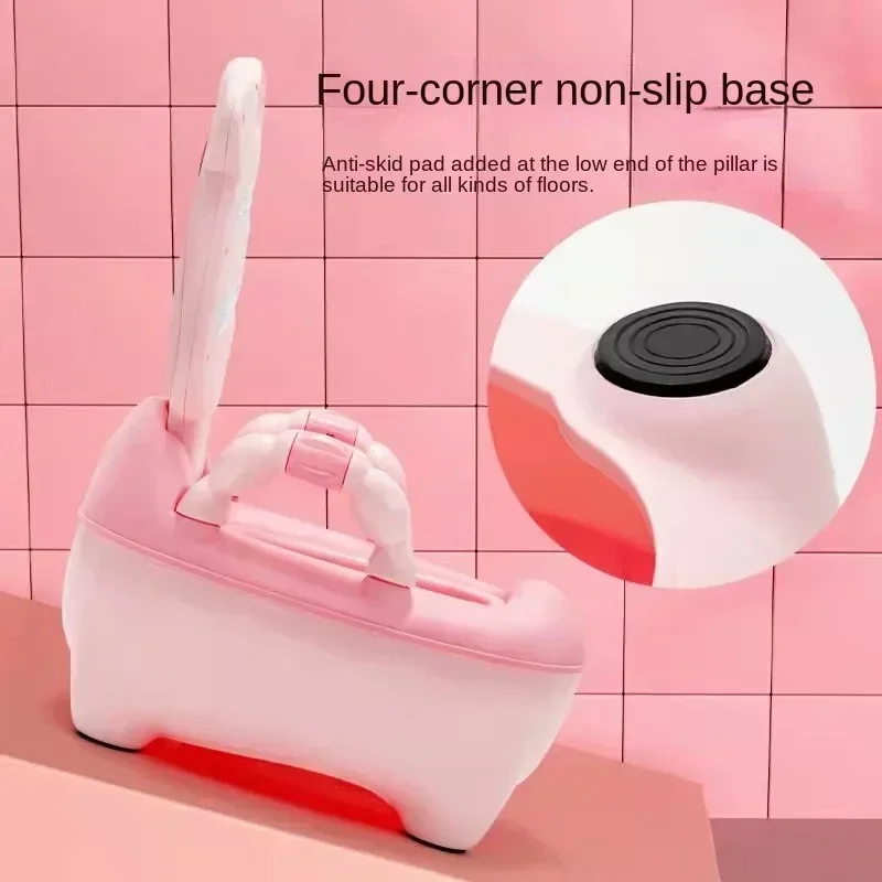 Baby Potty Toilet Training Seat Household Household Thickening Urinal Cute Cartoon Cow Type Potty Children's Toilet Supplies 4