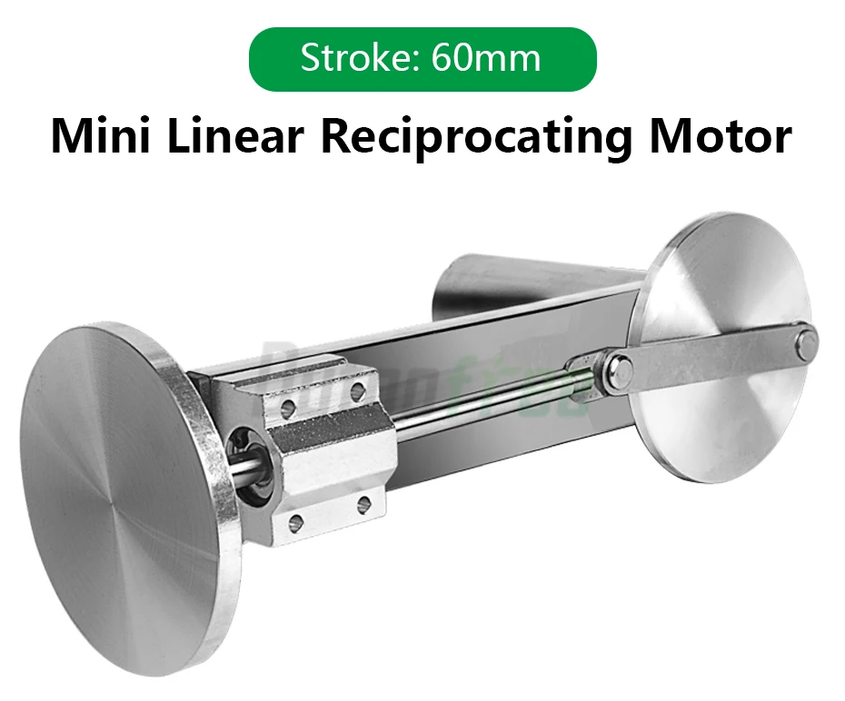 60mm Hub Mini Teleskop Linear antrieb großer Schub Ganzmetall körper Hub kolben mechanismus Motor Linear antrieb Motor – Detail 1