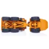 1/14 XDRC 6X6 RC Hydraulic Articulated Truck Remote Control Assembled Painted Dumper Car Model With Light Sound TH21426-SMT9 6