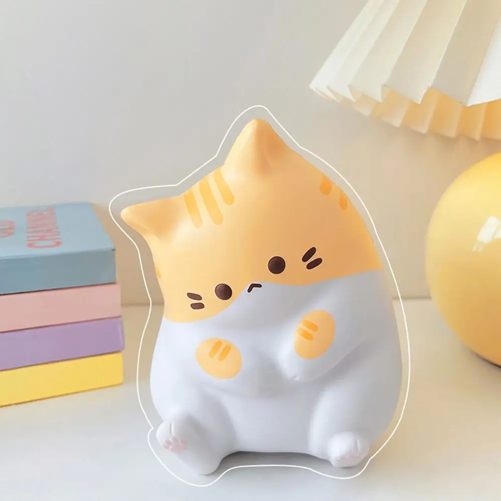 Kawaii Cartoon Cat Squeeze Toys Plushie Slow Rebound Decompression Doll Stress Release Cute Release Anxiety Toy 3