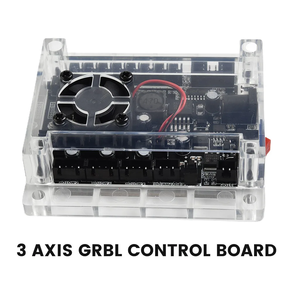 

Reliable GRBL 1 1F Control Board USB Interface 24VDC Input Voltage Perfect for 1610 PRO/3018 PRO MAX CNC Engraving Machines