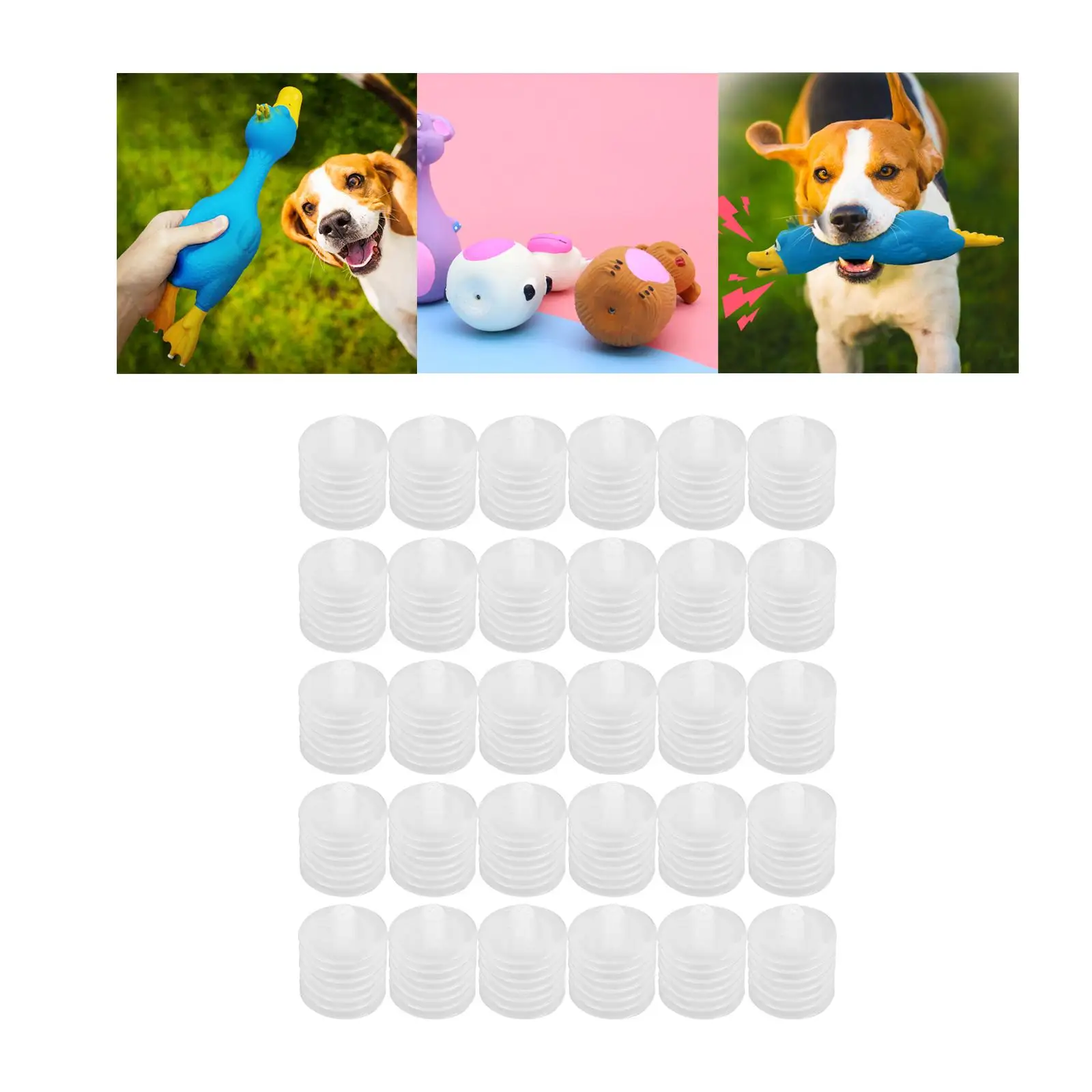 

30x Squeakers for Baby Toys Tough Toy Noise Makers Toy Squeakers Stuffed Toy Squeakers for Kids Baby Toys Repair Accessories