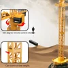 1:14 Remote Control Alloy Lifting Crane Toy New Huina 1585 Rc Engineering Vehicle Model Tower Crane Children's Outdoor Toy Gift 3