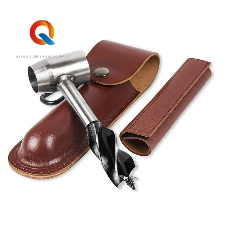 

New Outdoor Multifunctional Survival Drill Woodworking Hand Drill Brad Point Drill Bits Manual Auger