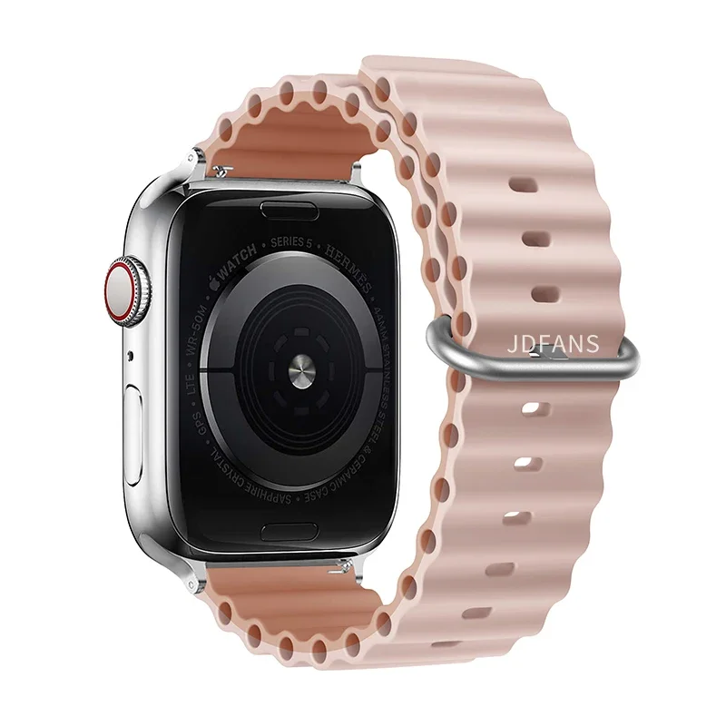 Silicone Ocean Band for Apple Watch - Premium iWatch Strap Bracelet