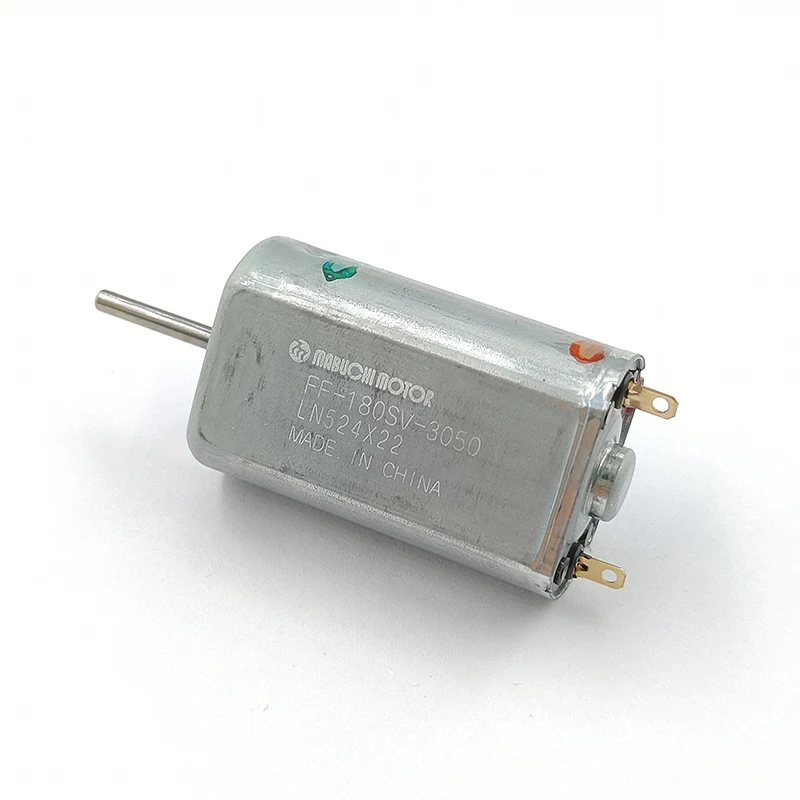 Mabuchi FF-180SV-3050 미니 180 고속 모터 14500RPM DC 2.4V 3V 3.7V 4.2V 마이크로 20mm DIY 전기 면도기 칫솔용