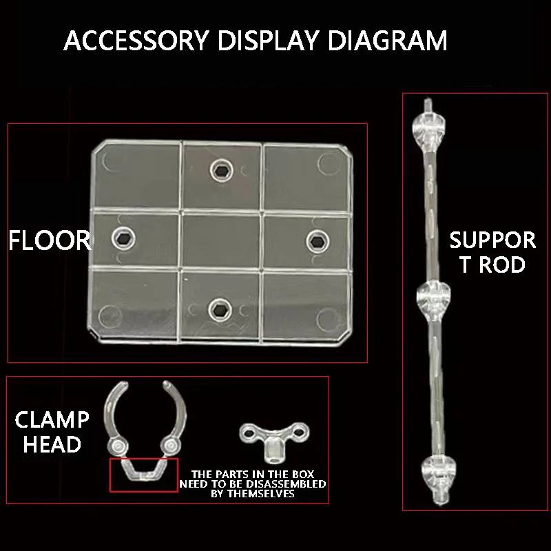 2024 Base Action Figure Suitable Display Stand For Hg 1/144 Cinema Game Saint Seiya Bracelet And Universal Stand 4