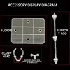 2024 Base Action Figure Suitable Display Stand For Hg 1/144 Cinema Game Saint Seiya Bracelet And Universal Stand 4