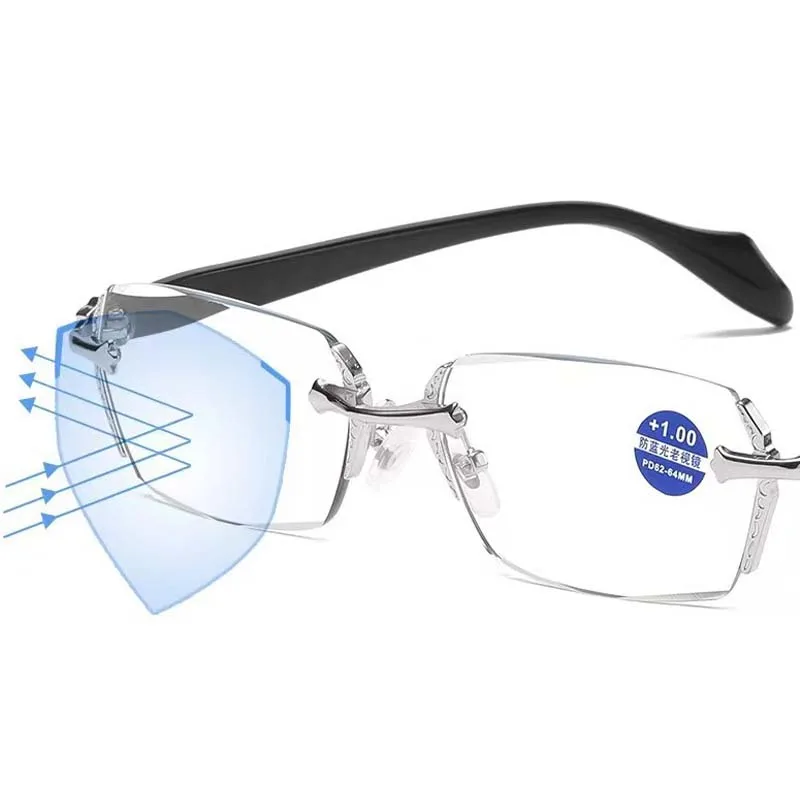 Vintage Unisex Photochromic Sunglasses - Color Changing & UV Protection Presbyopia Eyewear