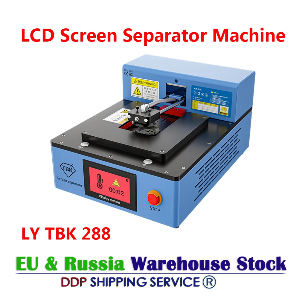 

LY TBK 288 Automatic Intelligent Control LCD Screen Separator Machine For Universal Apple Mobile Screens Repair Built-In Vacuum