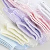 3 Pairs Cotton Lace Ruffle Princess Mesh Breathable Socks Children Ankle Short Sock White Pink Blue Baby Girls Kids Toddler 6