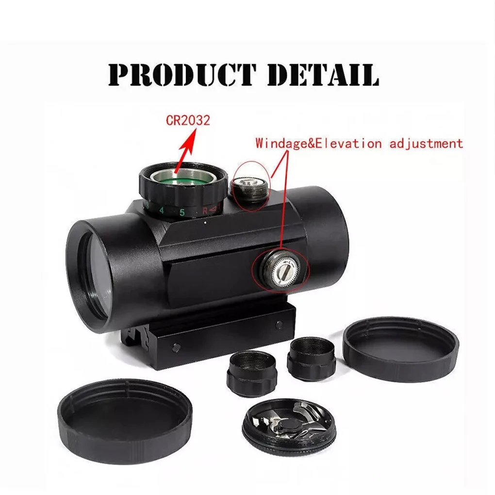 Red Dot Sight Fast Mount Reflex Scope Holographic Riflescope Hunting Holographic Collimator Sight Red Crosshairs 1x40 hunting scope accessories