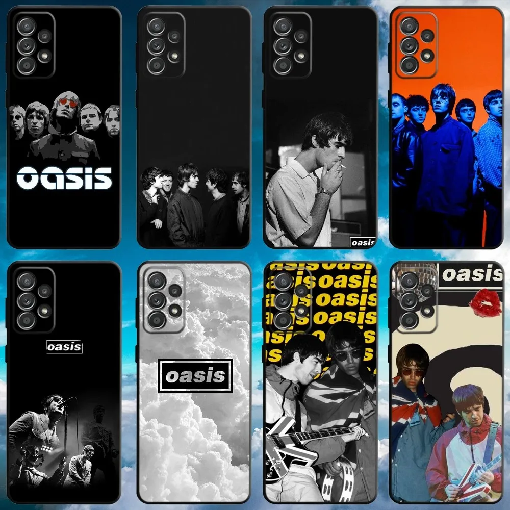 Band O-Oasis-Custodia Per Telefono Per Samsung S21,S22 Ultra,S20,S30 Plus,S22 Plus,S23,S30 Ultra 5G Soft Black Cover