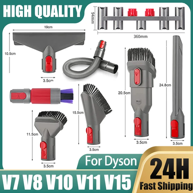 Телескопическая удлинительная трубка для Dyson V7 V8 V10 V11 V15, удлинитель ручного пылесоса, аксессуары, запасные части 1