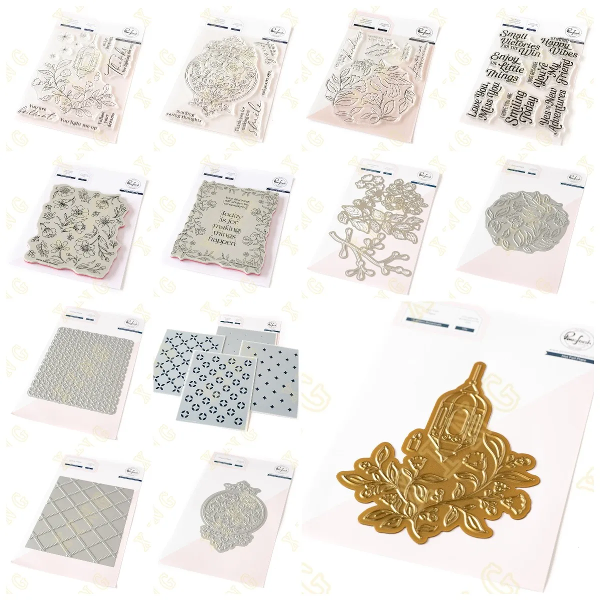 

Breezy Blossoms Garden Tapestry Metal Cutting Dies Stamps Stencil Hot Foil Scrapbook Diary Decoratio Embossing Template DIY Card