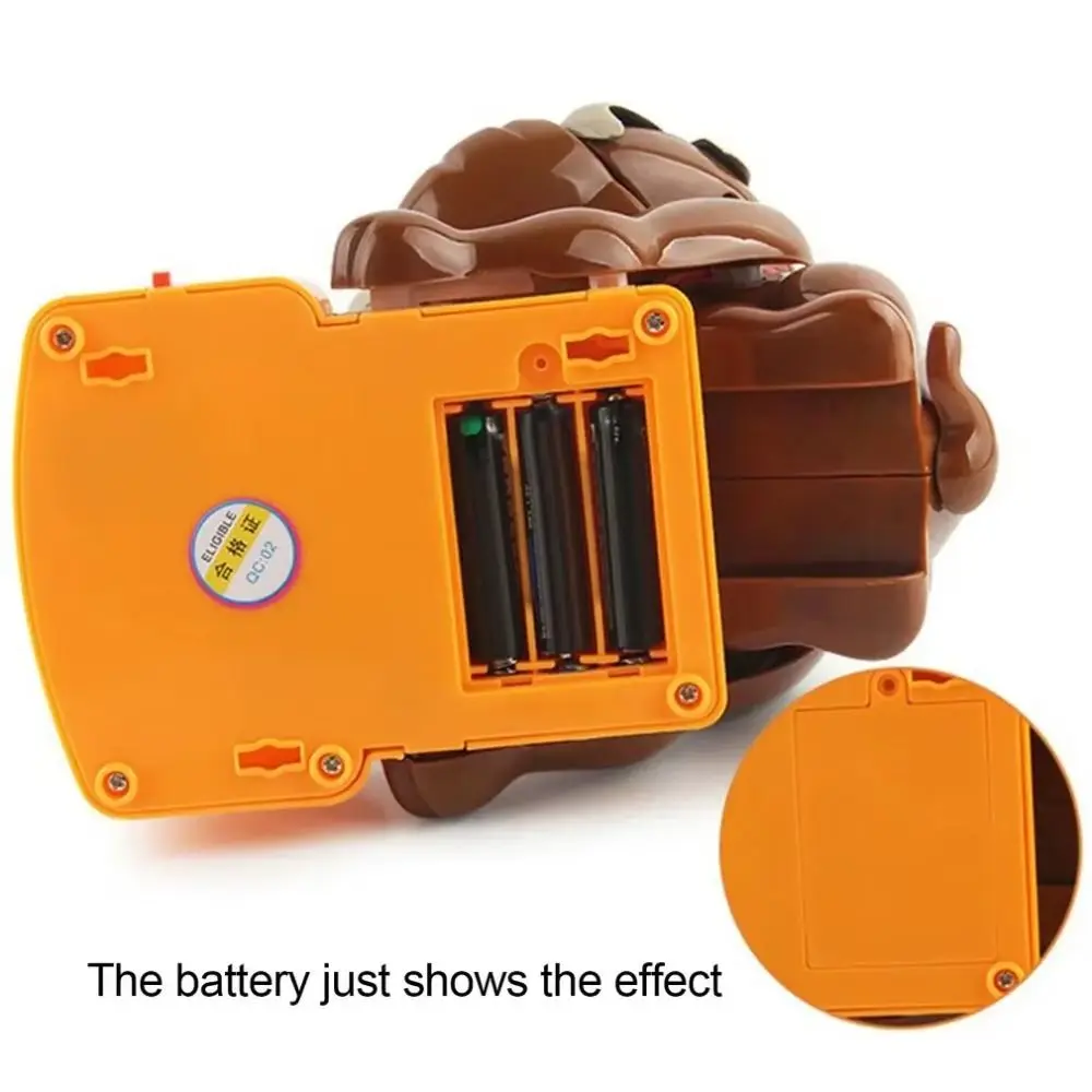 Plastics Flake Out Bad Dog Games Multifunctional Electric Dog Tabletop Game Craft Decor Collection Finger Bite Scary Game