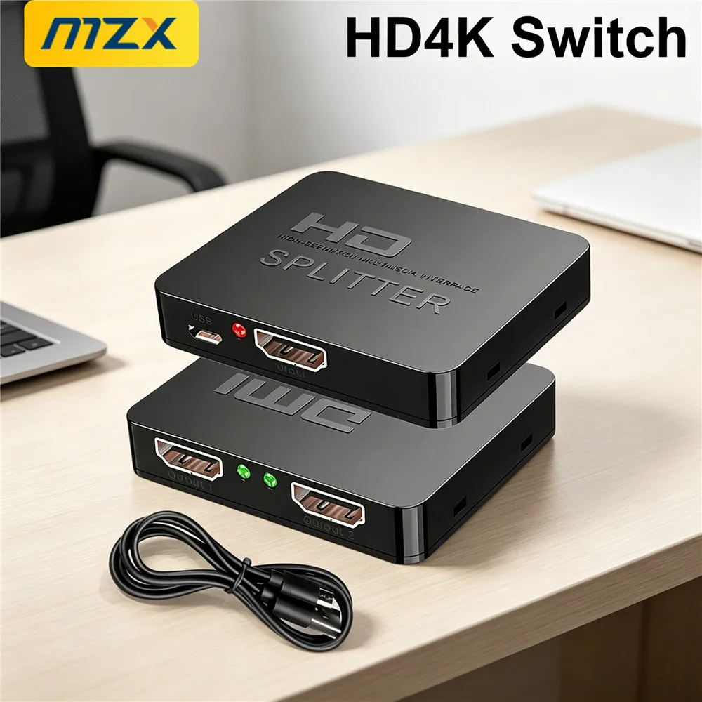 4K HDMI-Compatible Video Splitter