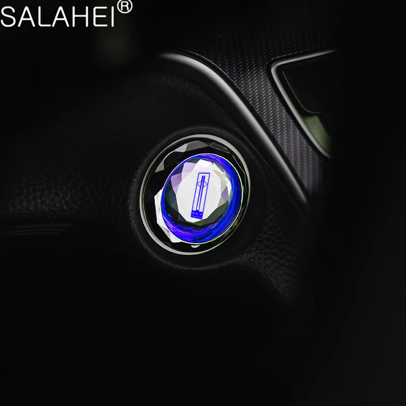 Car One-Click Start Button Cover Adesivo Protettivo Per Accensione Motore Per Wey Dht-Phev Vv7 Vv5 Vv6 P8 Intelligent Drive X S Xev