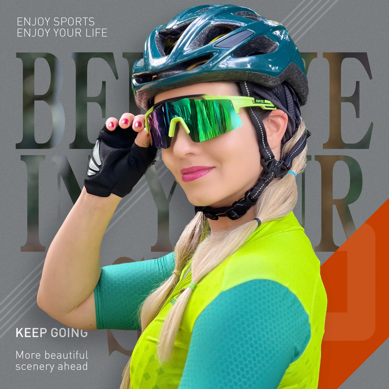 KAPVOE Lunette De Cyclisme Polarisées Homme Femme Lunette VTT Lunette Velo  Lunettes de Soleil Velo Lunette Course à Pied Lunette Velo Route Lunettes  de Soleil VTT Lunette de Soleil Sport PêChe Rouge 