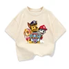 Paw Patrol Kids t shirts Dogs Printed Cartoon T Shirt for Boys Summer Animal Printing Boy T Shirt Tops Tees Children Clothes 3