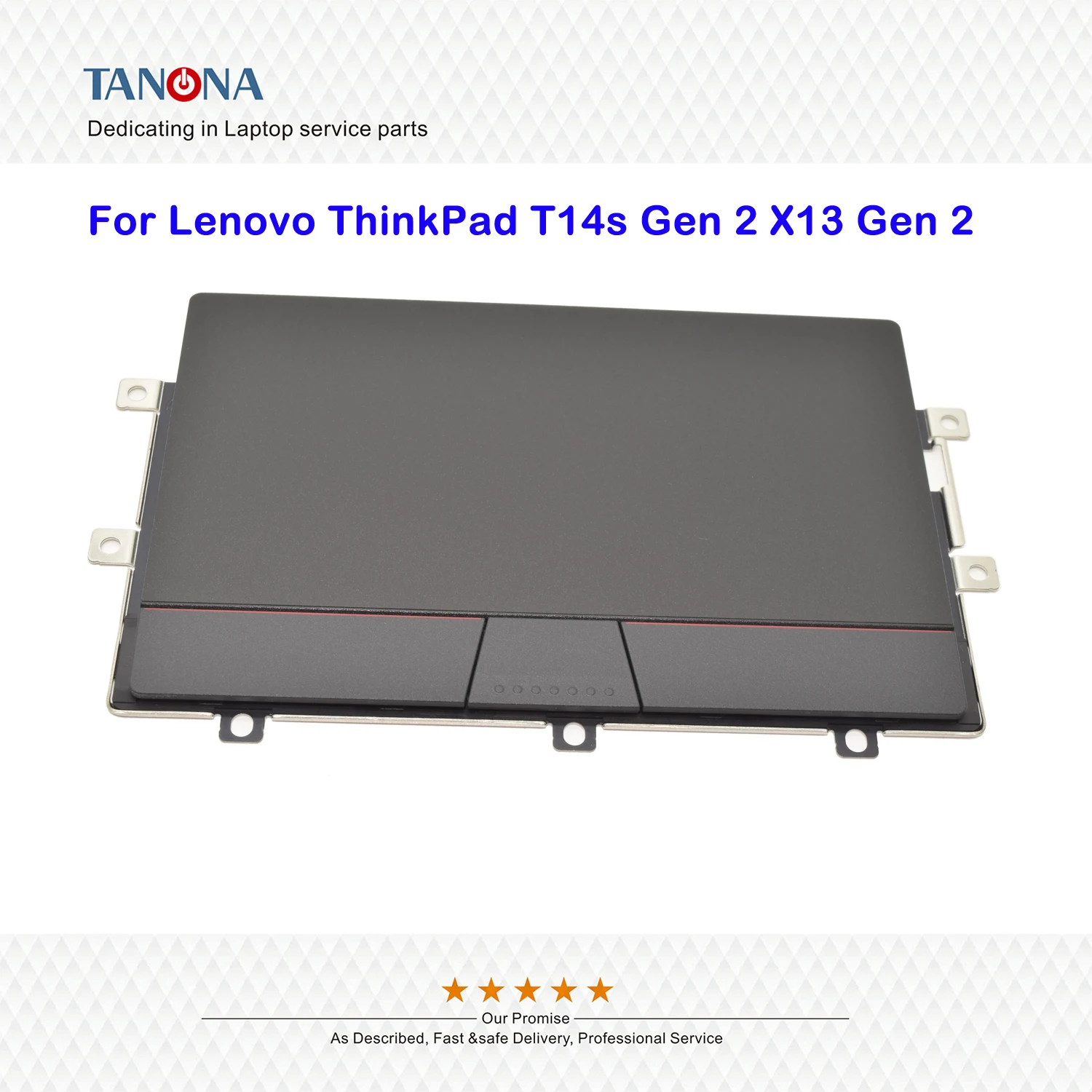 Orig New 5M11B95843 5M11B95844 5M11B95845 Black For Lenovo ThinkPad T14s Gen 2 X13 Gen 2 Touchpad Clickpad Trackpad CS21 3+2b