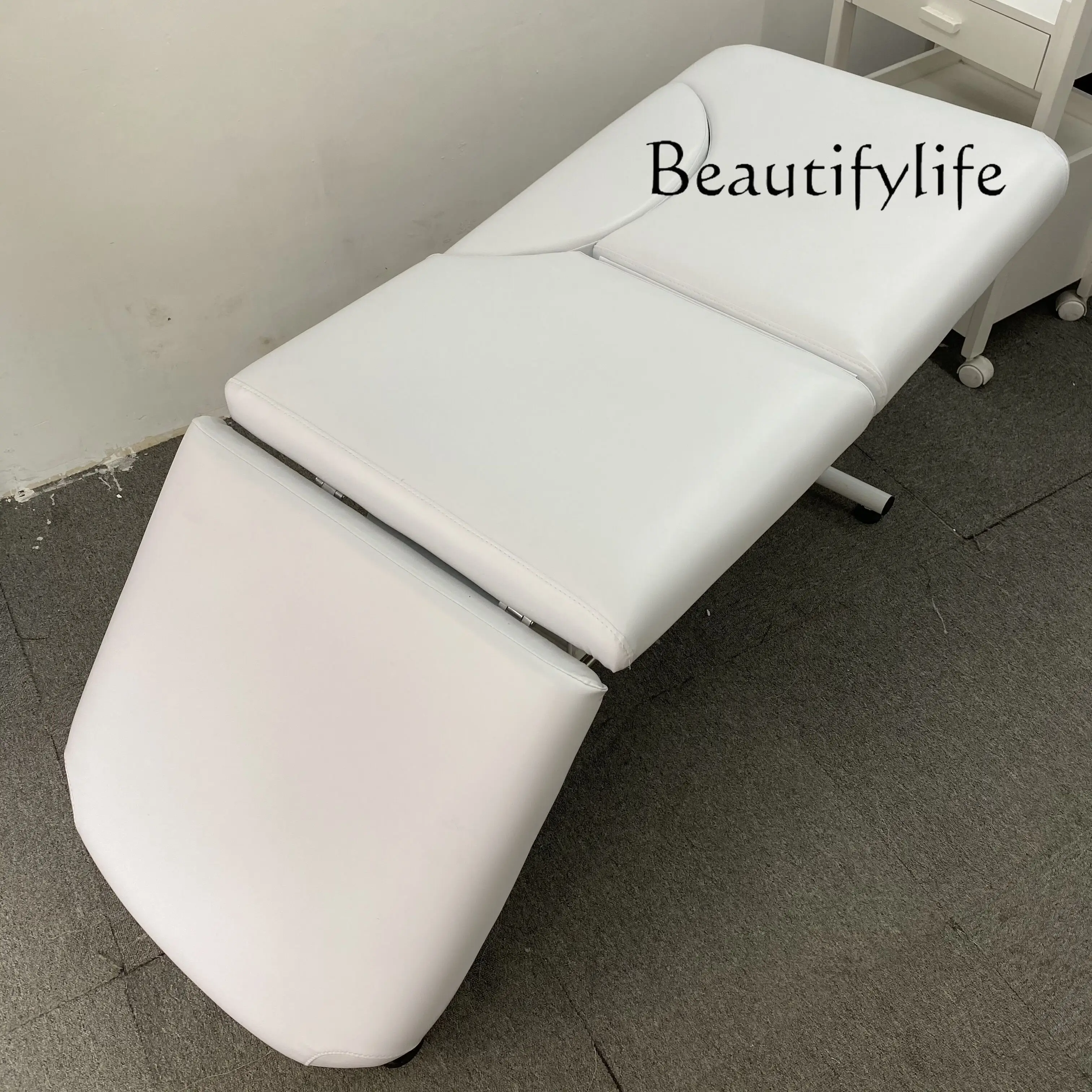 

Back Adjustable Facial Bed Eyelash Semi-Permanent Eyebrow Tattoo Body Therapy Massage Couch