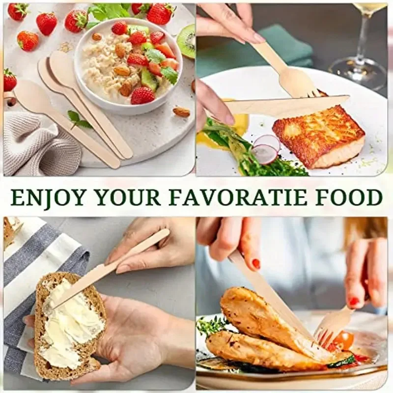 These Wooden Spoons Are Saving 500 Million Plastic Utensils Yearly - SKU WCS17173 - UGI Packaging