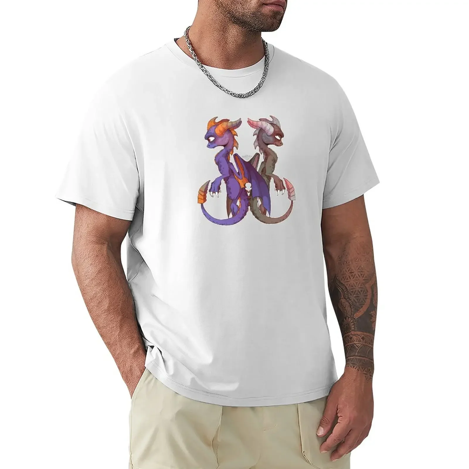 

Light and Dark T-Shirt aesthetic clothes cute clothes t shirts for men cotton animal prinfor boys vintage mens tall t shirts