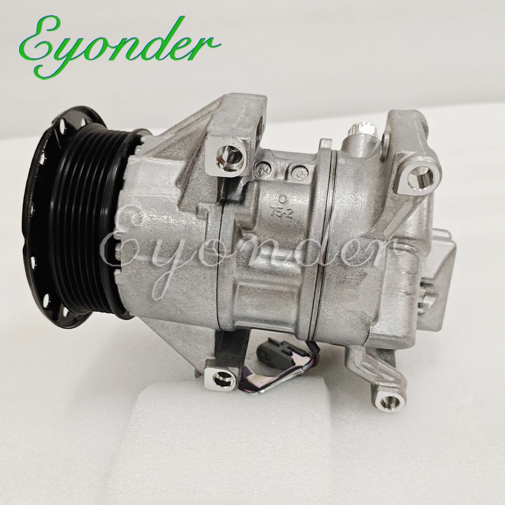 AC compressor angle view