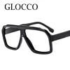 Retro Men Pilot Reading Glasses Fashion Brand Big Frame Anti Blue Light Presbyopia Eyeglasses Women Square Prescription Glasses 2