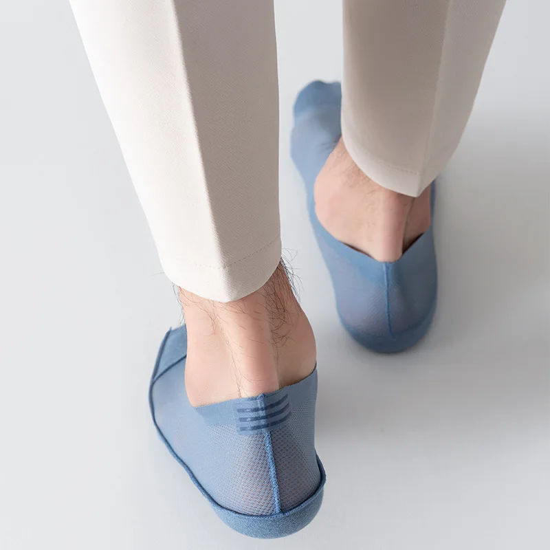 Scatola Regalo Calze Lunghe Uomo Cotone, 3 Paia Fantasia Righe - Foto 5