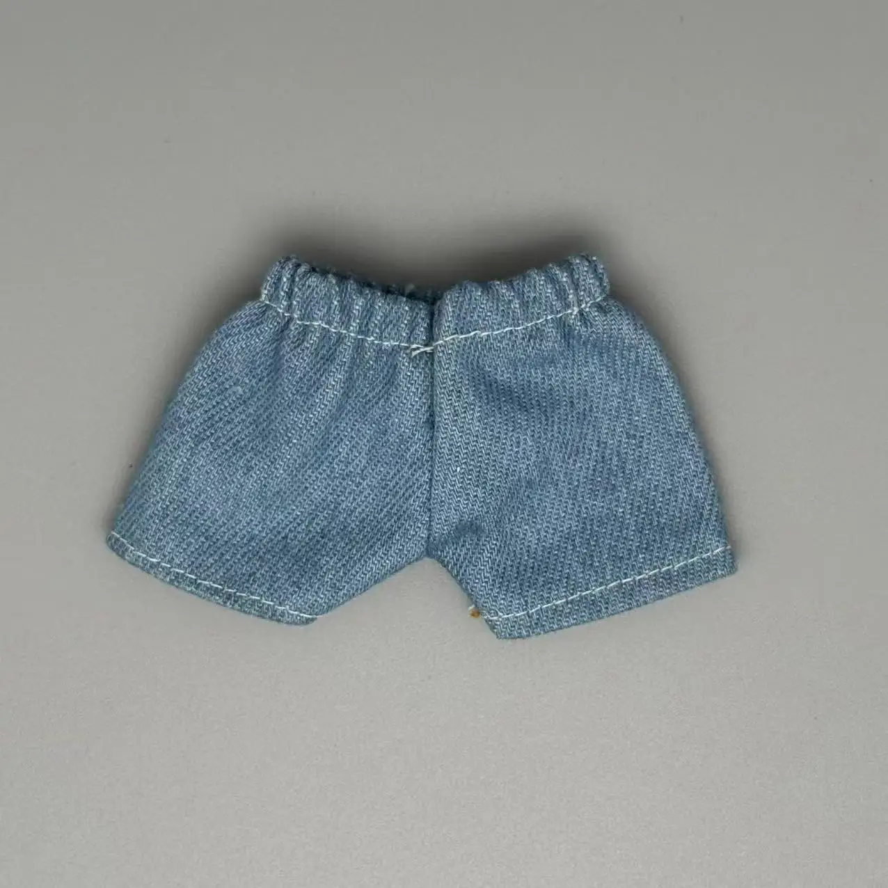 Nur Kleidung, keine Puppen für 17 cm lange Labubu-Jeansshorts, 15 cm große Figur, universelle Labubu-Sommershorts, vielseitige und wechselbare Hose – Detail 7