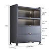 Modern Simple Kitchen Cabinet Home Storage Cabinet Multi-functional Multi-layer Kitchenware Storage Kitchen Furniture Cabinets 6