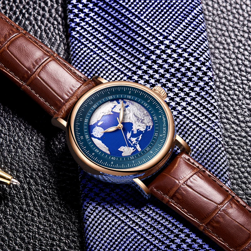 2023 Orologio Casual Moda Uomo Orologio in pelle Top Brand Orologi di lusso Impermeabile Luminoso Orologio da polso al quarzo semplice Cloc_voghion.com