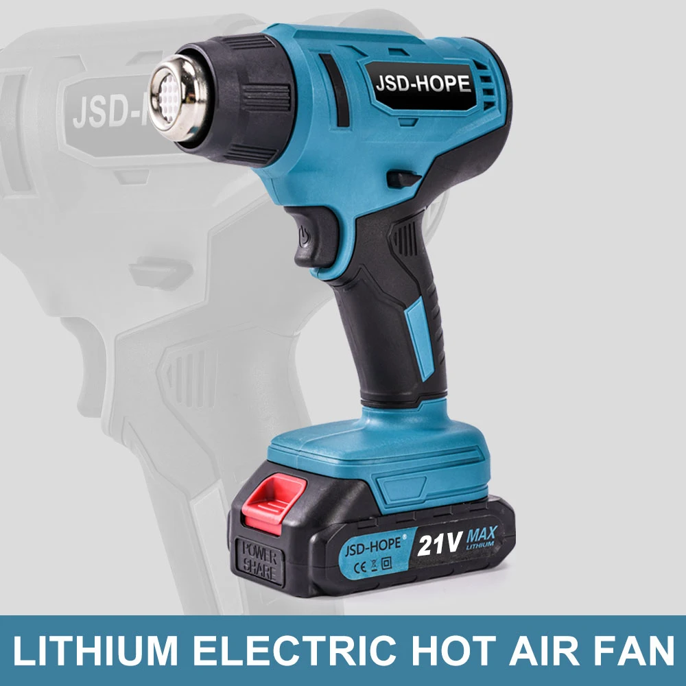 Hot air gun small film portable drying High power heat shrink film industrial hair dryer baking gun hot drying