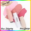 Waterproof Pigment Single Blush Powder Private Label Long Lasting Face Makeup Powder Blusher Custom Logo Wholesale White Package 1