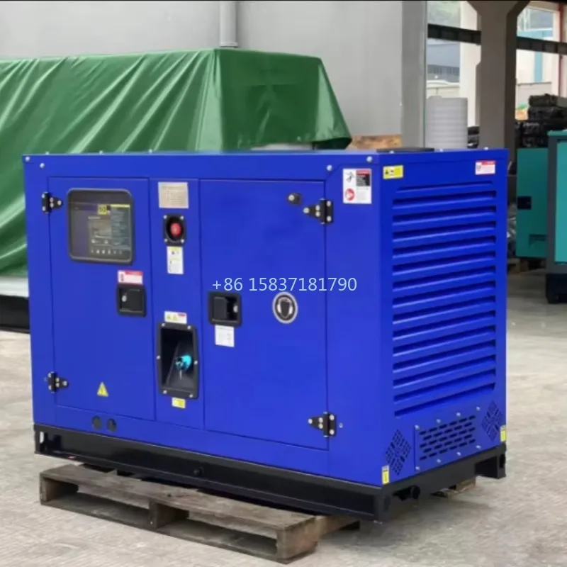 เงียบชุดเครื่องกําเนิดไฟฟ้าดีเซล ATS Auto Start Power 3 เฟสรีโมทคอนโทรลเอาต์พุต DC 20kw 25kva 30kva 40kva 50kva 30kw 1