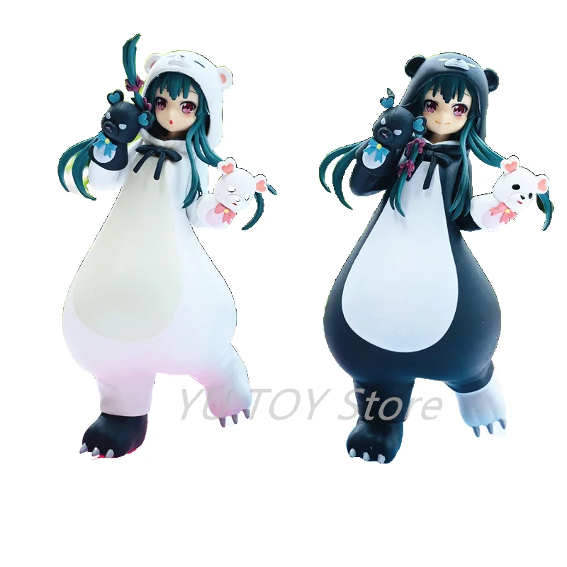 18cm POP UP PARADE Kuma Kuma Kuma Bear Anime Figure Yuna Action Figure Yuna  White Bear Ver. Figurine Collection Model Doll Toys| | - AliExpress